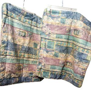 Croscill Home Fashions Standard Pillow Shams Benetello Tuscan Abstract Pattern